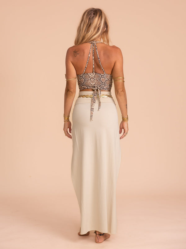 Serpent Top (5-Way) - Organic Snake Print