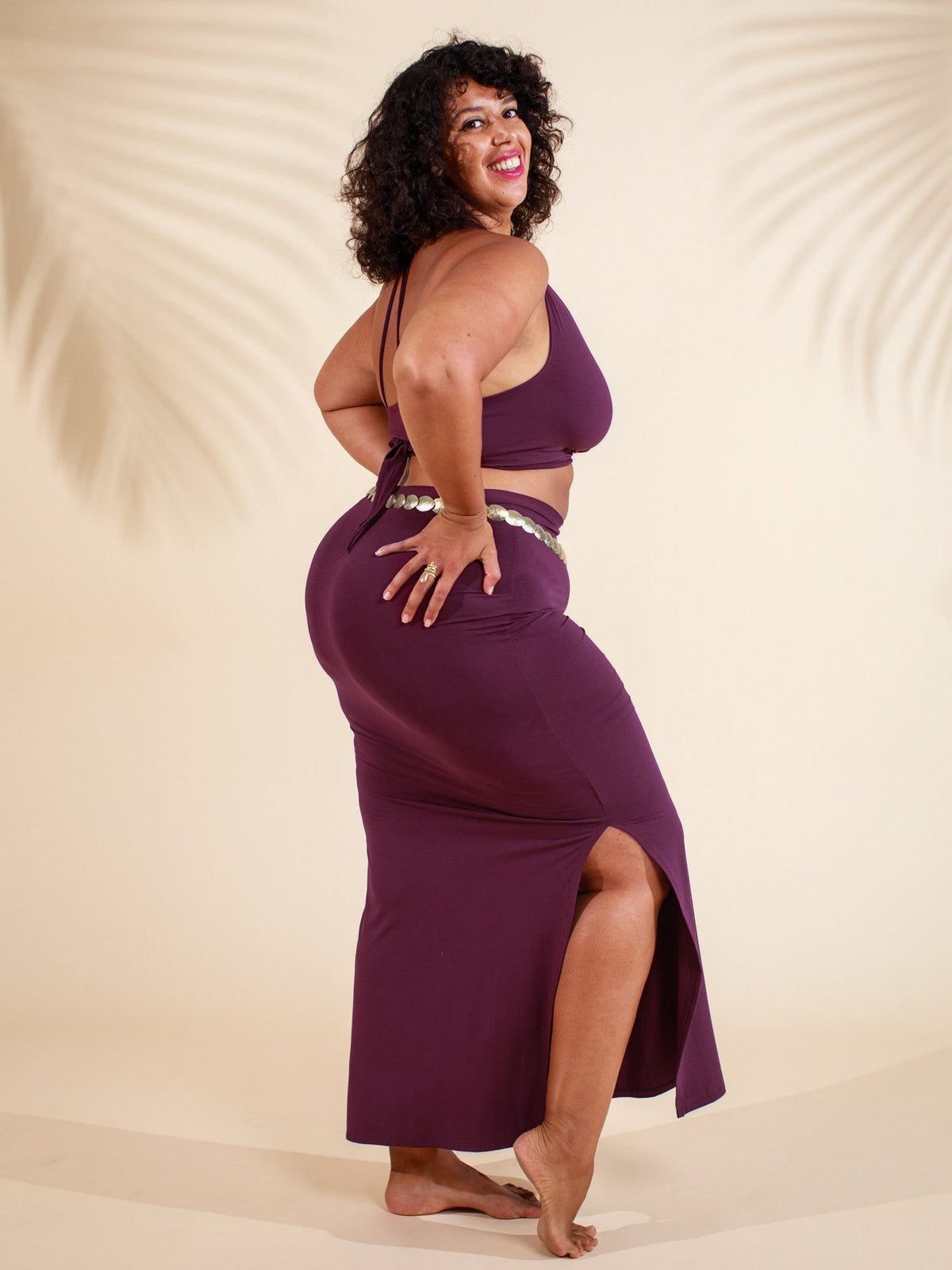 Alexandra Skirt - Amethyst Purple