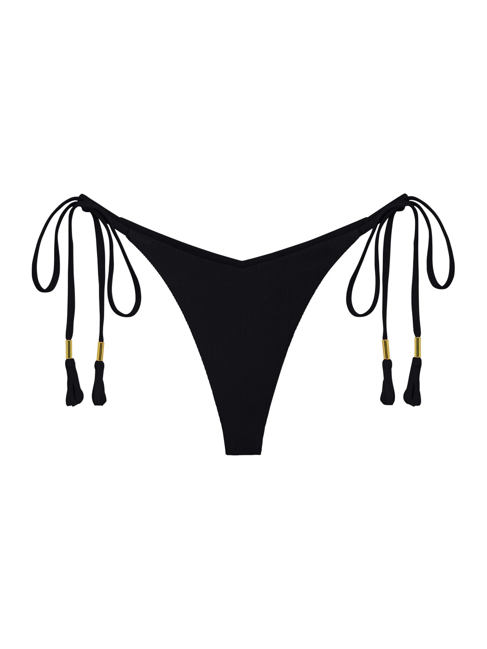 Calypso Bikini Bottom - Shiny Black