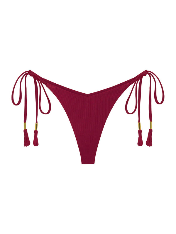 Calypso Bikini Bottom - Cherry