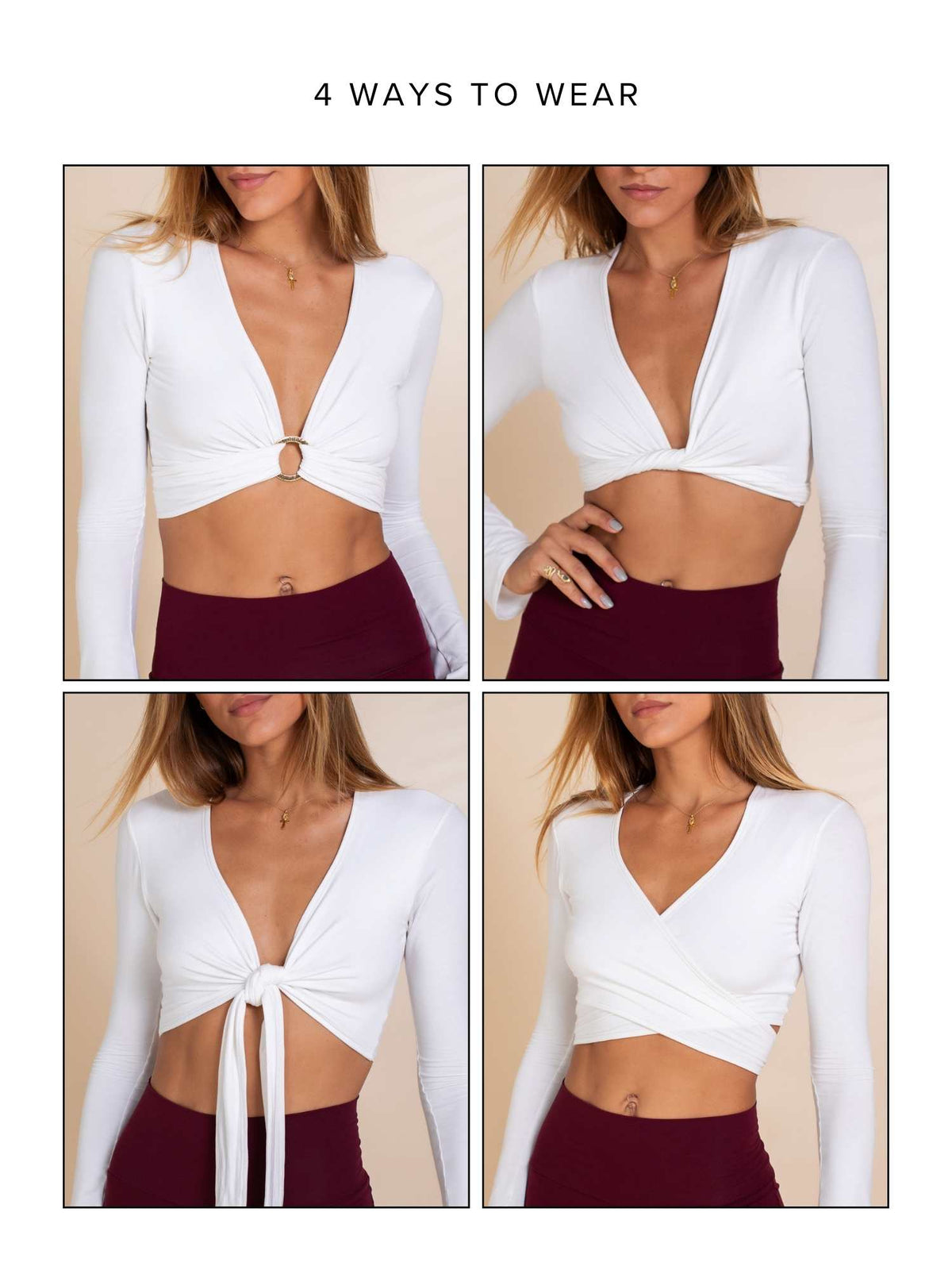 Juliette Top (5-Way) - Ivory